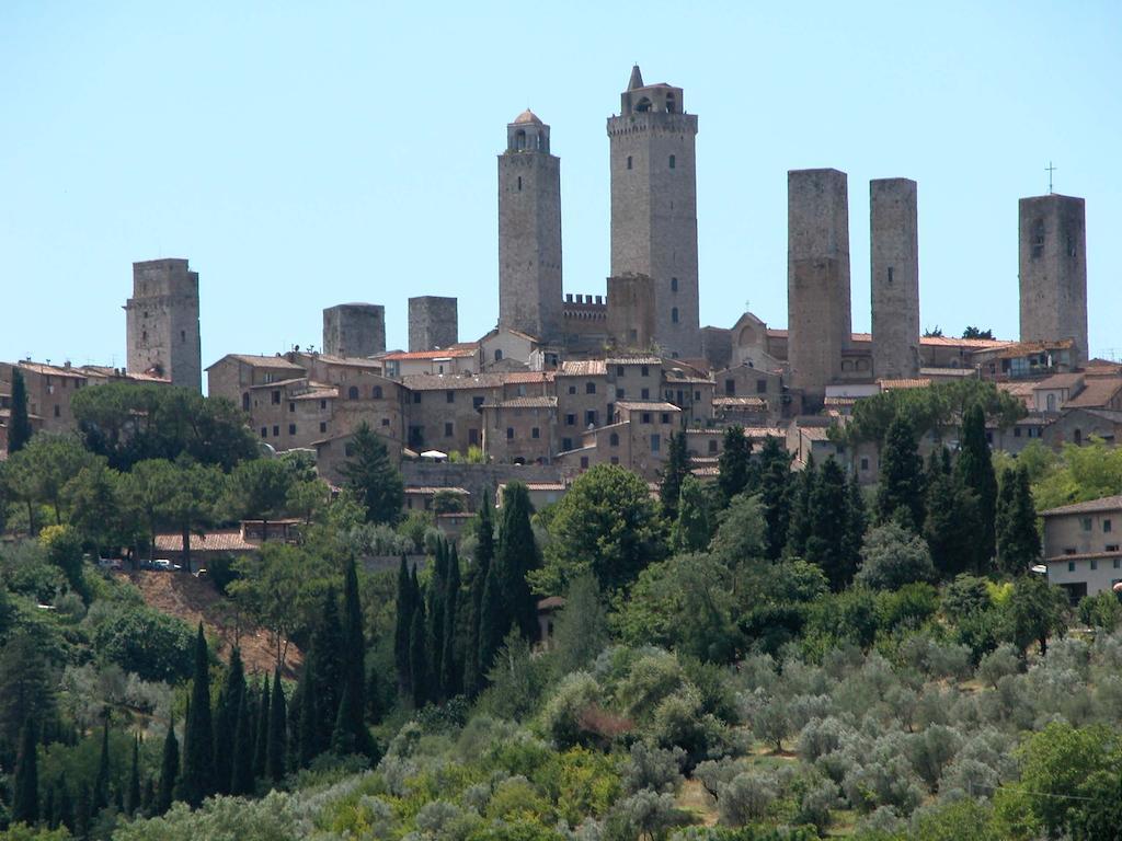 La Vecchia Corte Сан-Джиминьяно Экстерьер фото